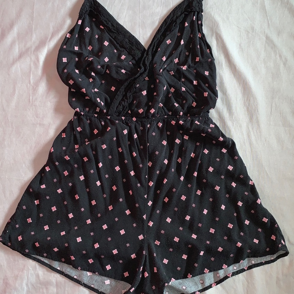Open back romper